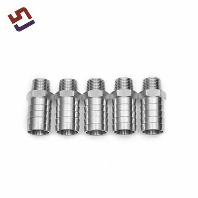 Casting de precisão personalizado Casting de cera perdida Casting de aço inoxidável Joint Double Hose Nipple Pipe Fittings