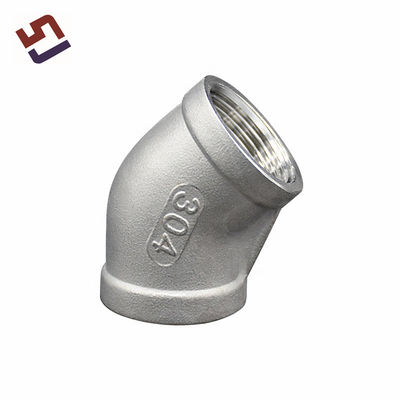 Fabrica personalizada Custom Alta precisão de aço inoxidável 90 graus cotovelo Industrial tubos de montagem